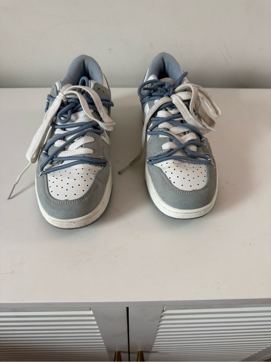 Other - Women or girls Sneakers in Light Gray, light navy blue and White size 8